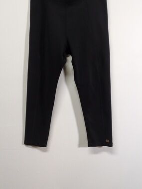 Aurum Black Cropped Leggings Size M